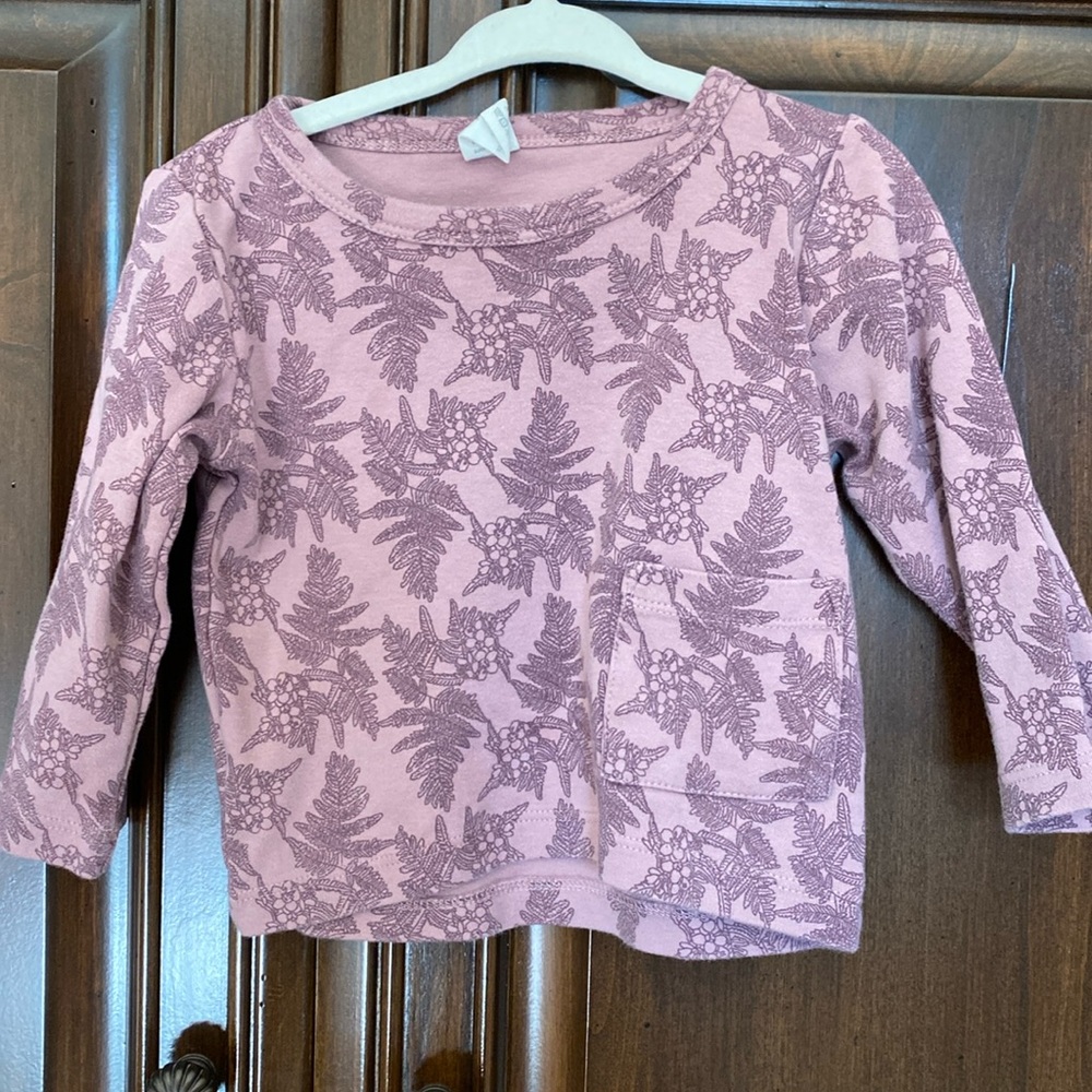 COPY - Kate quinn fern and flower long sleeve 24 month